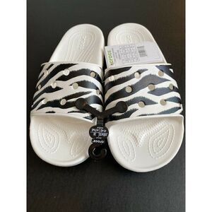 Crocs Classic Animal Print Slides Sandals W 10 M 8
